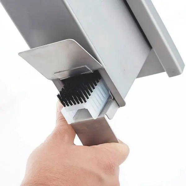 Bürstenspender aus Edelstahl - Servoprax